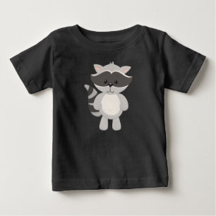T-shirt Pour Bébé Bébé Raton Laveur Mignon Animal