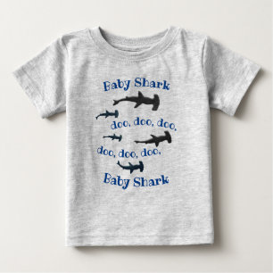 T-shirt Pour Bébé Bébé requin