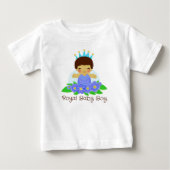 T-shirt Pour Bébé Bébé royal garçon (Devant)