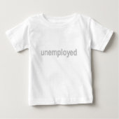 T-shirt Pour Bébé Bébé sans emploi (Devant)
