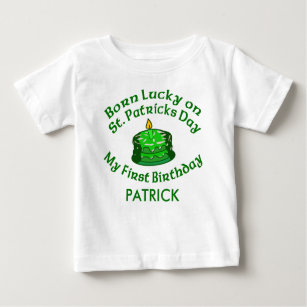 T-shirt Pour Bébé Bébé soutenu le jour de St Patricks