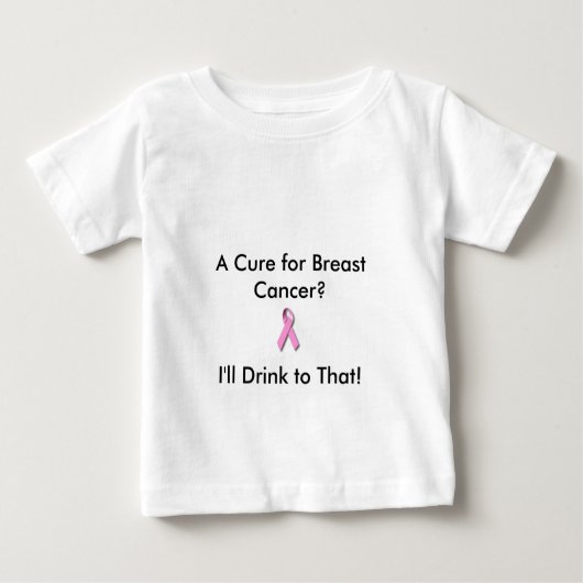 T-shirt Pour Bébé Bébé T pour le remède (Devant)
