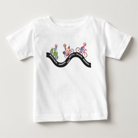 T-shirt Pour Bébé Bébé T-sirt fin (Devant)