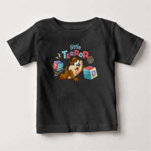 T-shirt Pour Bébé Bébé Taz  Petite terreur