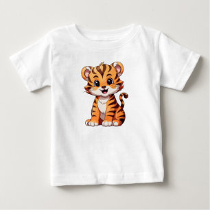 T-shirt Pour Bébé Bébé tigre