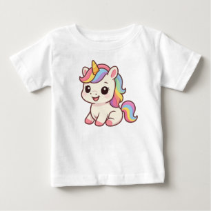 T-shirt Pour Bébé Bébé Unicorn