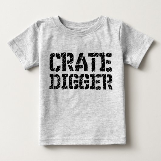 T-shirt Pour Bébé Bêcheur de caisse (Devant)