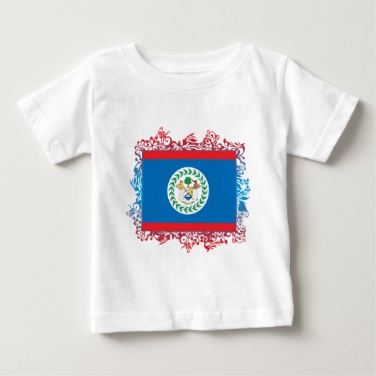 T-shirt Pour Bébé Belize (Devant)