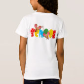 T-shirt pour bébé Bella, filles de l'école (Dos)