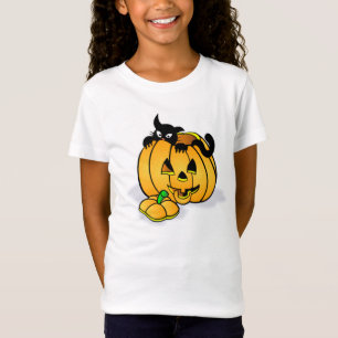 T-shirt pour bébé Bella pour filles/Citrouille