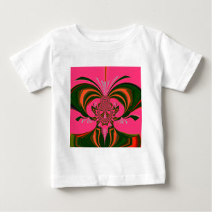 T-shirt Pour Bébé Belle belle Africaine Hot rose rouge or vert