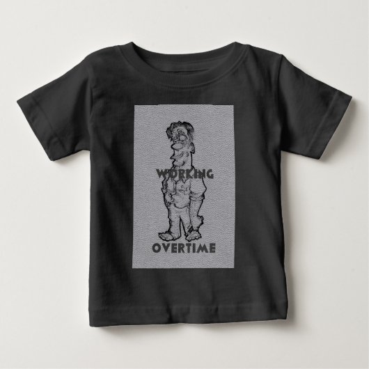 T-shirt Pour Bébé Belle croquis au crayon Extraordinaire : Heures su (Devant)