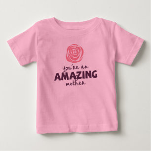 T-shirt Pour Bébé Belle fête des mères Extraordinaires Bodysuit
