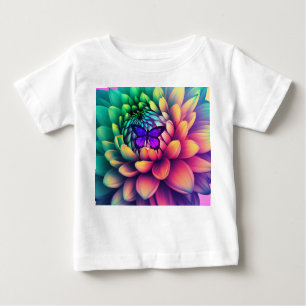 T-shirt Pour Bébé Belle fleur