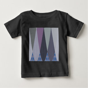 T-shirt Pour Bébé Belle impression Extraordinaire Chevron Design Art