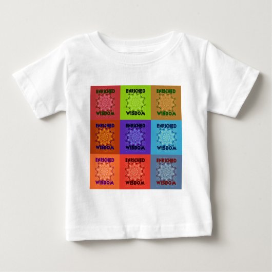 T-shirt Pour Bébé Belle Pop Art Extraordinaire belle Impression : En (Devant)