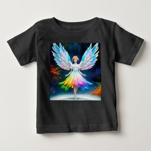 T-shirt Pour Bébé Belles ailes Angel Art-35444 (Devant)