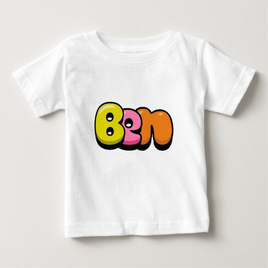 T-shirt Pour Bébé Ben (Devant)