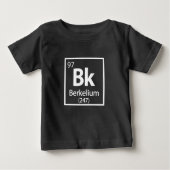 T-shirt Pour Bébé Berkelium - Berkeley Science - Tableau périodique (Devant)
