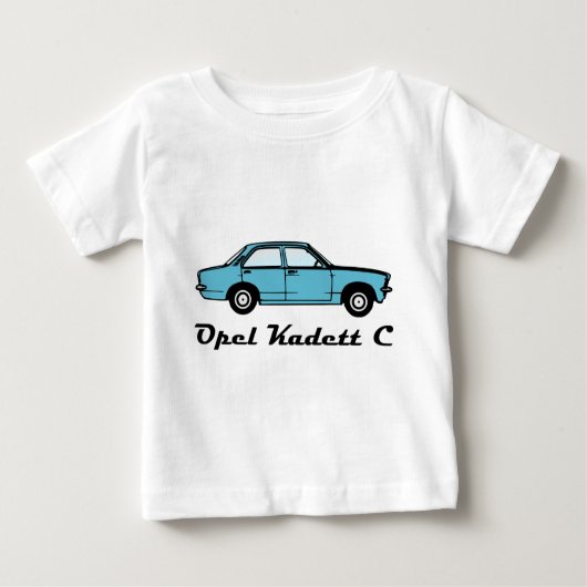 T-shirt Pour Bébé Berline d'Opel Kadett C (Devant)