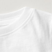 T-shirt Pour Bébé Berry fraise minimaliste Premier anniversaire (Détail - Col (en blanc))