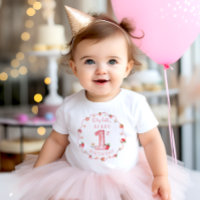 Berry fraise Premier anniversaire bébé