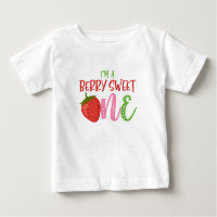 Berry Sweet One First Birthday Shirt