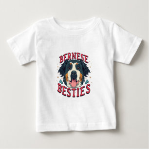 T-shirt Pour Bébé Bestés bernois - Amitié avec la Montagne bernoise