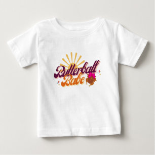 T-shirt Pour Bébé Beurre Bébé Fille Enfants Tee