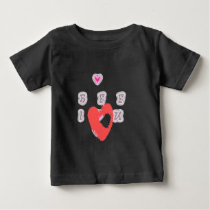 T-shirt Pour Bébé BFF. Best Friends Forever : I Love You Art Print