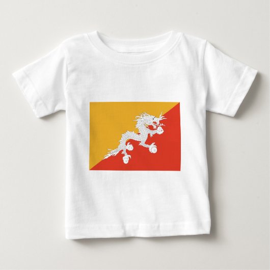 T-shirt Pour Bébé bhoutan (Devant)