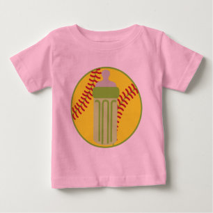 T-shirt Pour Bébé Biberon du base-ball