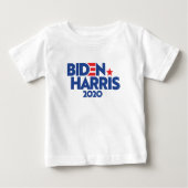 T-SHIRT POUR BÉBÉ BIDEN HARRIS 2020 (Devant)