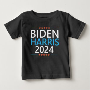 T-shirt Pour Bébé Biden Harris 2024 pour l'élection présidentielle