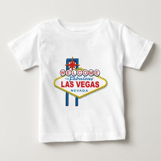 T-shirt Pour Bébé Bienvenue à Fabulous Las Vegas (Devant)