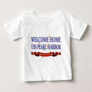 T-shirt Pour Bébé Bienvenue Accueil USS Pearl Harbour