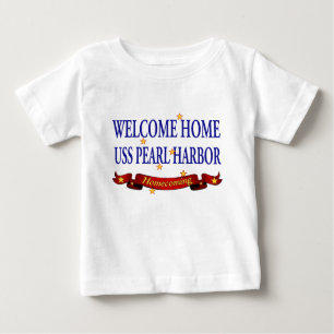 T-shirt Pour Bébé Bienvenue Accueil USS Pearl Harbour