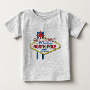 T-shirt Pour Bébé Bienvenue au pôle Nord fabuleux
