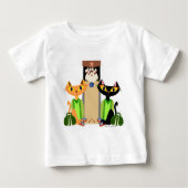 T-shirt Pour Bébé Big Alley Cats (Devant)