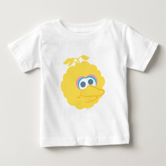T-shirt Pour Bébé Big Bird Baby Big Face (Devant)