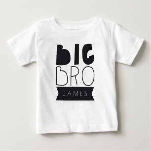 T-shirt Pour Bébé Big Bro & Lil Bro set