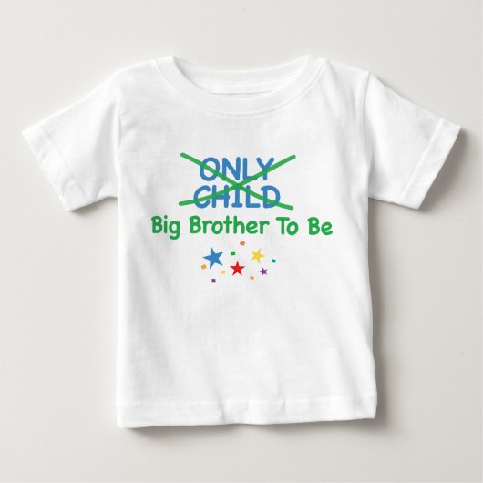 T-shirt Pour Bébé Big Brother (Devant)