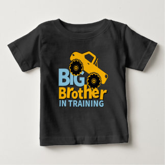 T-shirt Pour Bébé Big Brother du garçon en formation, Faire-part de 