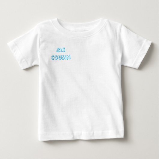 T-shirt Pour Bébé Big Cousin (Devant)