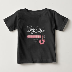 T-shirt Pour Bébé Big Sister 2025 Chargement de Faire-part de grosse