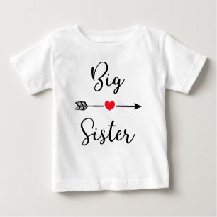 T-shirt Pour Bébé Big Sister ~ Sister Designs