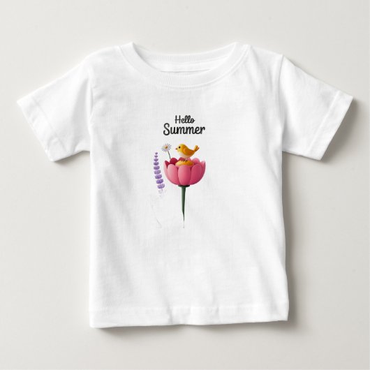 T-shirt Pour Bébé Bijoux non vus (Devant)