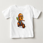 T-shirt Pour Bébé Bike Boy Imprimer Moderne Cute Kids (Devant)