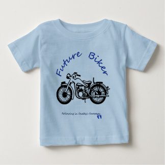 T-shirt Pour Bébé Biker futur