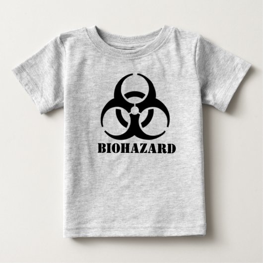 T-shirt Pour Bébé Biodanger (Devant)